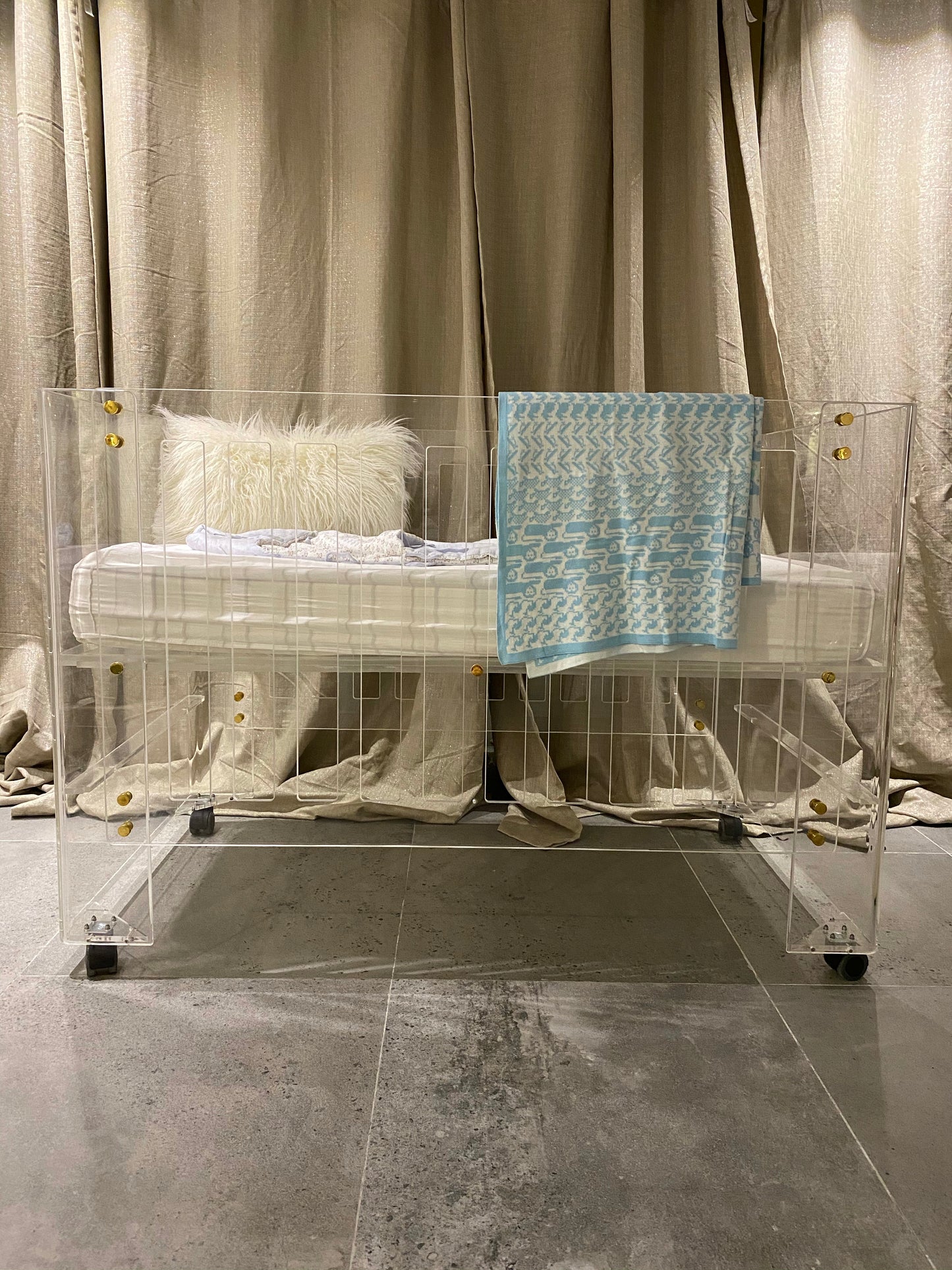 Clear Baby Crib