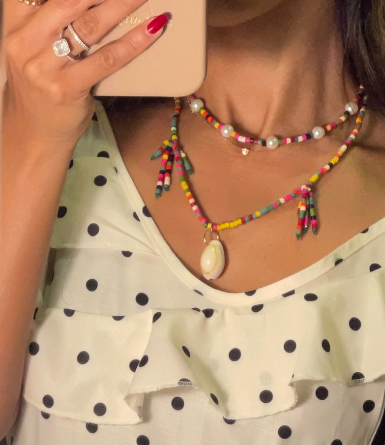 Sprinkles Shell Necklace