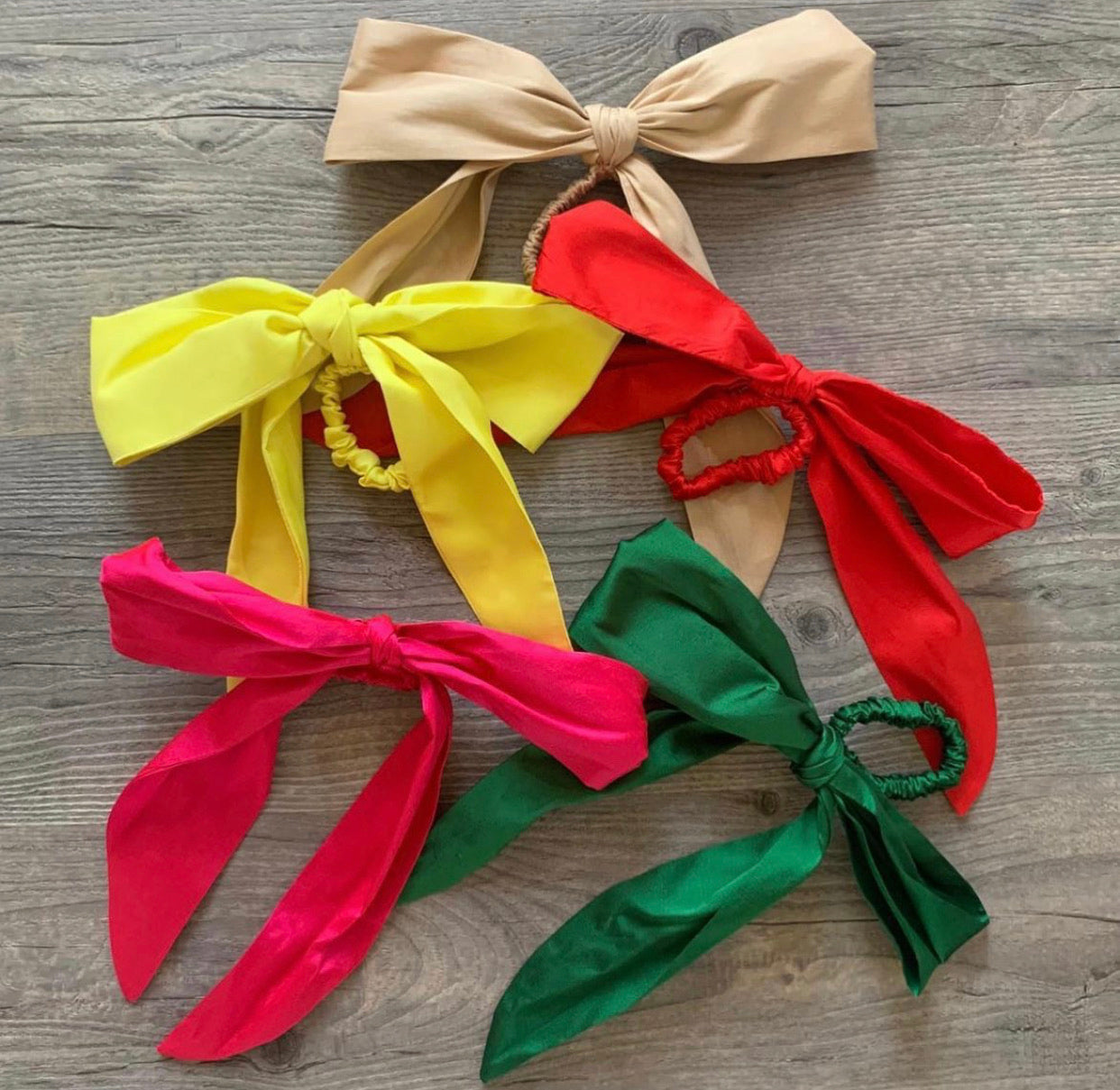 Ribbon Scrunchies